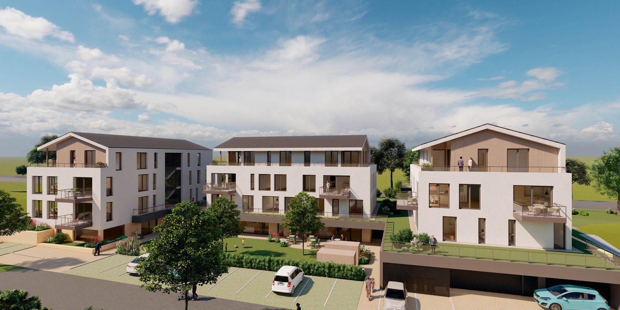 Aktuelles Projekt · Wohnen mit Serivice